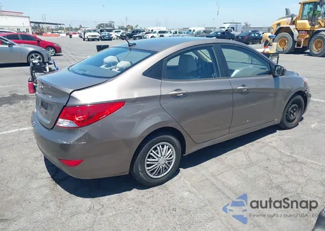 2014 Hyundai Accent Gls from USA, damaged, VIN KMHCT4AE8EU655136